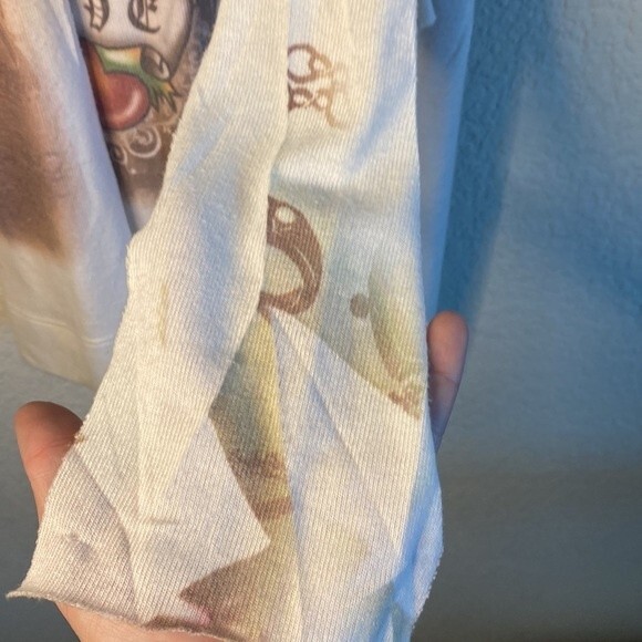 women babydoll y2k 90s dress tattoo rock art maxi M bird heart empire tparty - Picture 10 of 12